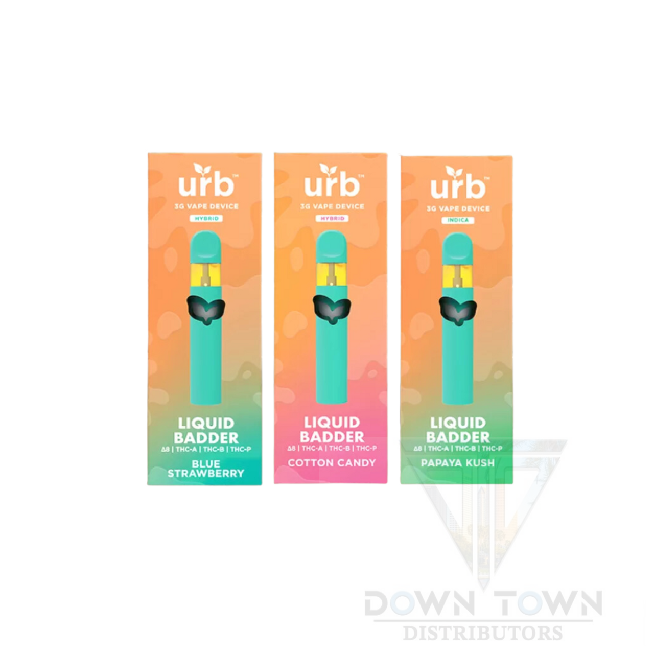 URB Liquid Badder Disposable 3ML 6pk – Down Town Distro.